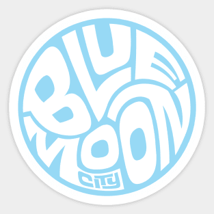 Blue Moon Sticker